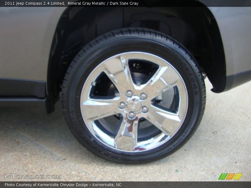 Mineral Gray Metallic / Dark Slate Gray 2011 Jeep Compass 2.4 Limited