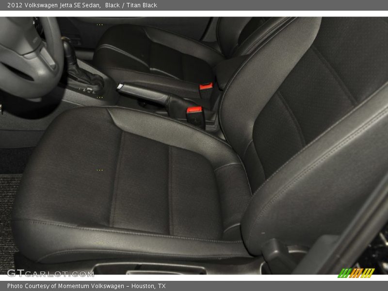 Black / Titan Black 2012 Volkswagen Jetta SE Sedan