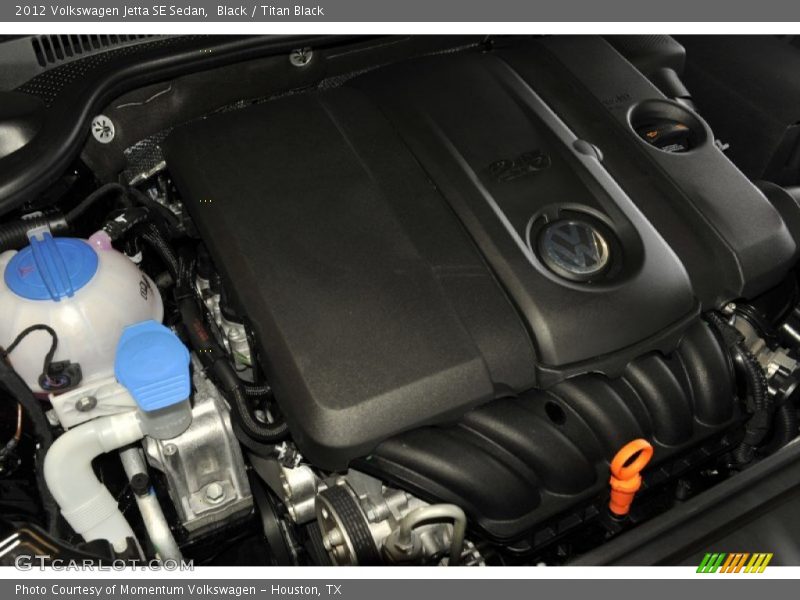 Black / Titan Black 2012 Volkswagen Jetta SE Sedan