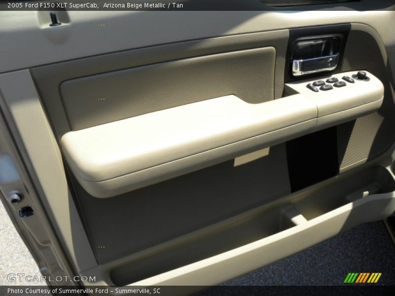 Arizona Beige Metallic / Tan 2005 Ford F150 XLT SuperCab