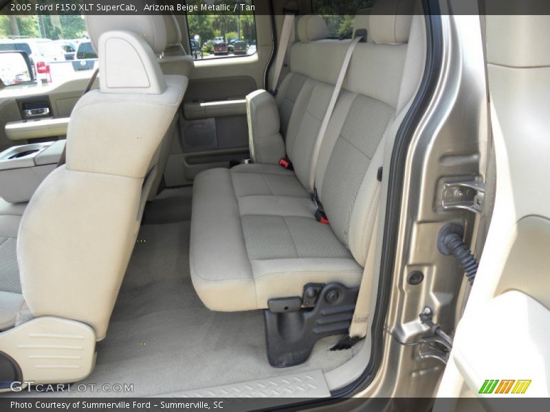 Arizona Beige Metallic / Tan 2005 Ford F150 XLT SuperCab