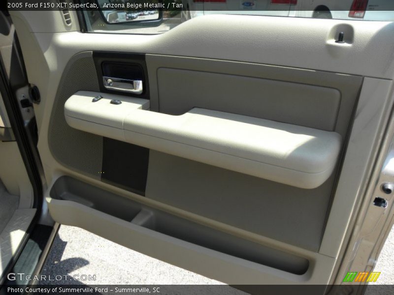 Arizona Beige Metallic / Tan 2005 Ford F150 XLT SuperCab