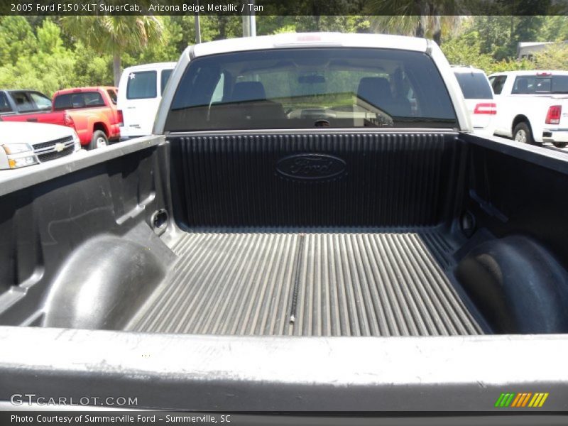 Arizona Beige Metallic / Tan 2005 Ford F150 XLT SuperCab