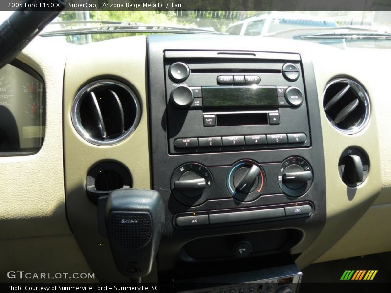 Arizona Beige Metallic / Tan 2005 Ford F150 XLT SuperCab