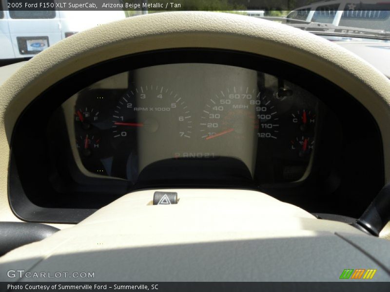 Arizona Beige Metallic / Tan 2005 Ford F150 XLT SuperCab
