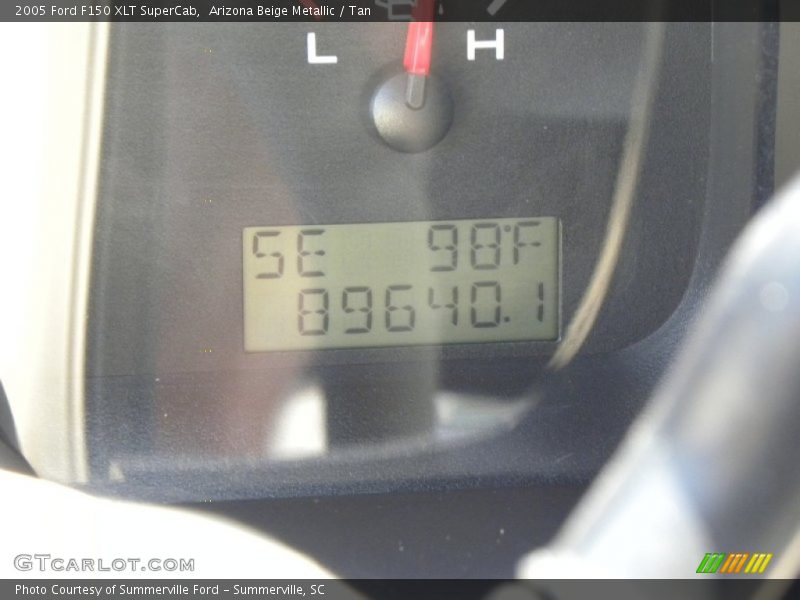Arizona Beige Metallic / Tan 2005 Ford F150 XLT SuperCab