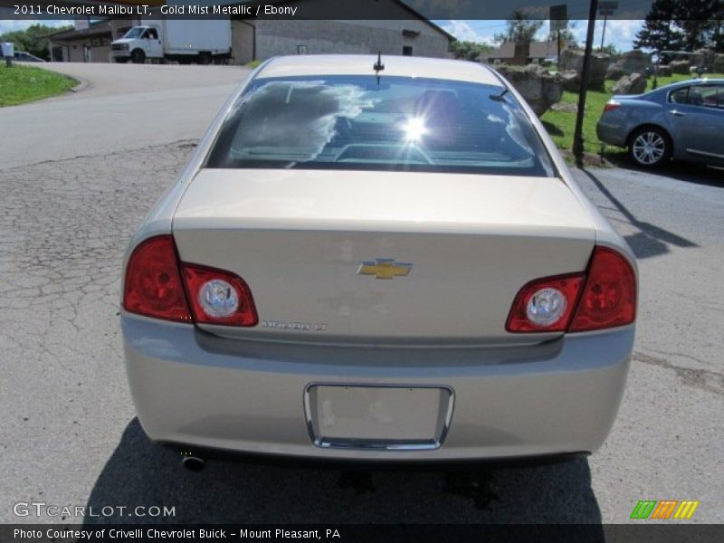 Gold Mist Metallic / Ebony 2011 Chevrolet Malibu LT