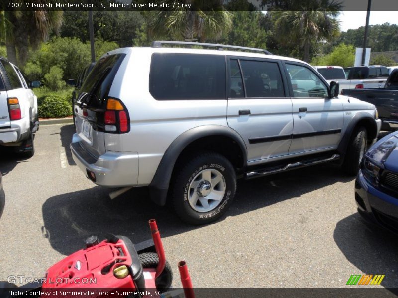 Munich Silver Metallic / Gray 2002 Mitsubishi Montero Sport LS