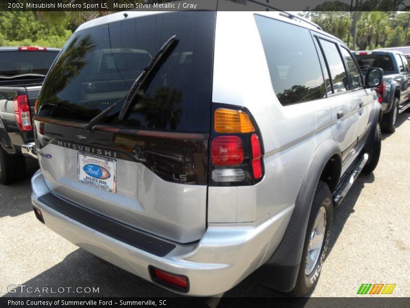 Munich Silver Metallic / Gray 2002 Mitsubishi Montero Sport LS