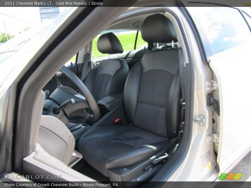 Gold Mist Metallic / Ebony 2011 Chevrolet Malibu LT