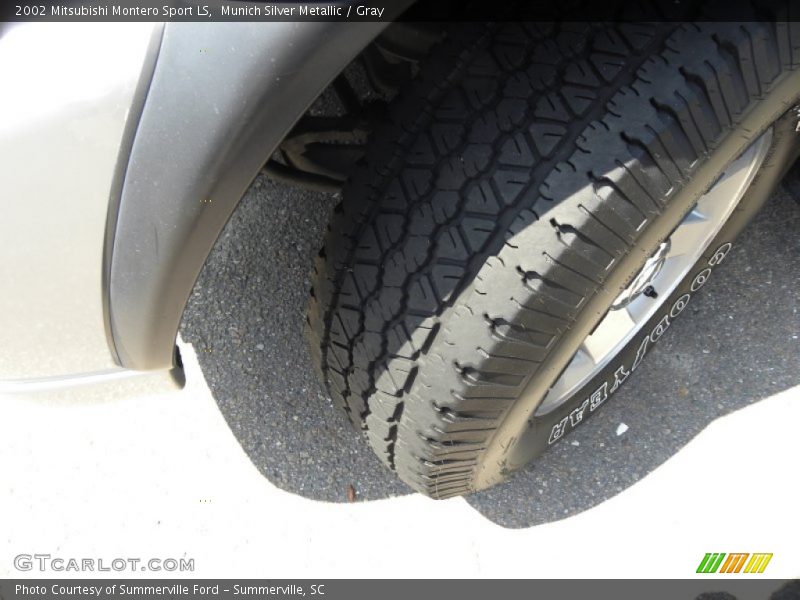 Munich Silver Metallic / Gray 2002 Mitsubishi Montero Sport LS