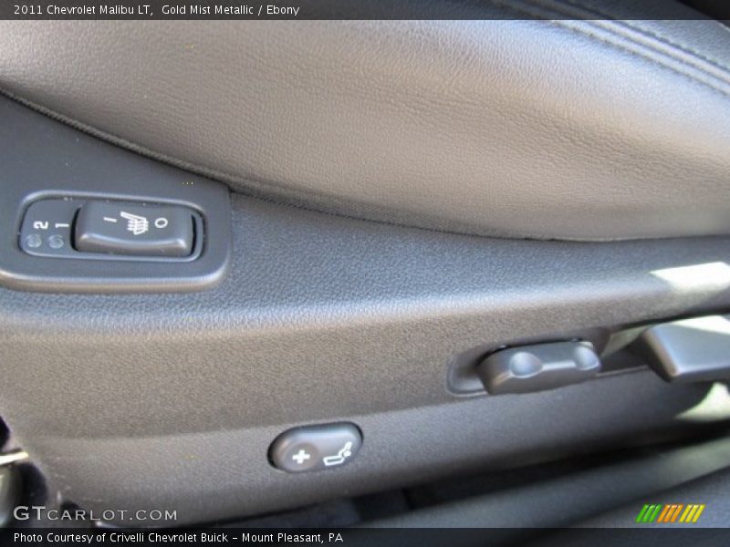 Gold Mist Metallic / Ebony 2011 Chevrolet Malibu LT