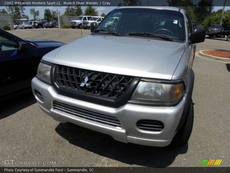 Munich Silver Metallic / Gray 2002 Mitsubishi Montero Sport LS