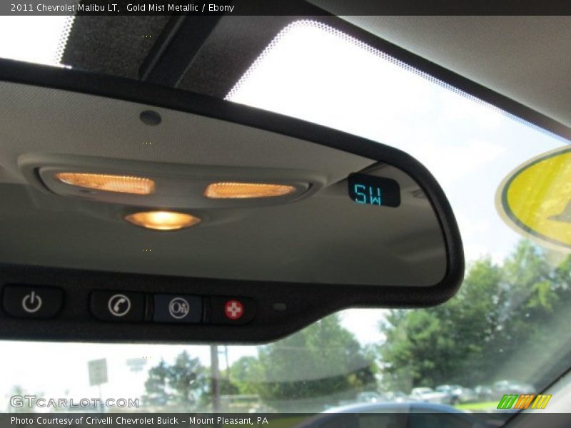 Gold Mist Metallic / Ebony 2011 Chevrolet Malibu LT