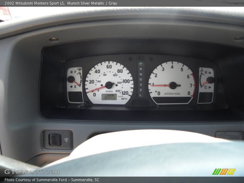 Munich Silver Metallic / Gray 2002 Mitsubishi Montero Sport LS