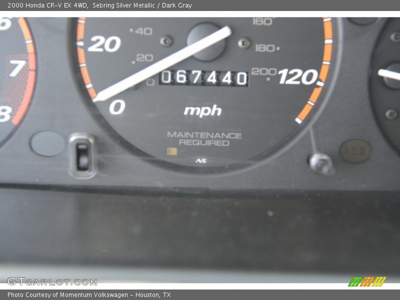Sebring Silver Metallic / Dark Gray 2000 Honda CR-V EX 4WD