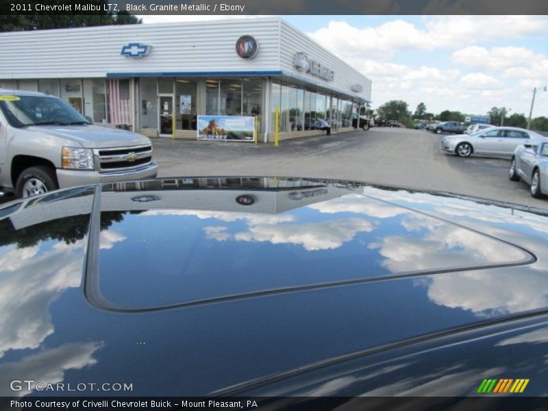 Black Granite Metallic / Ebony 2011 Chevrolet Malibu LTZ