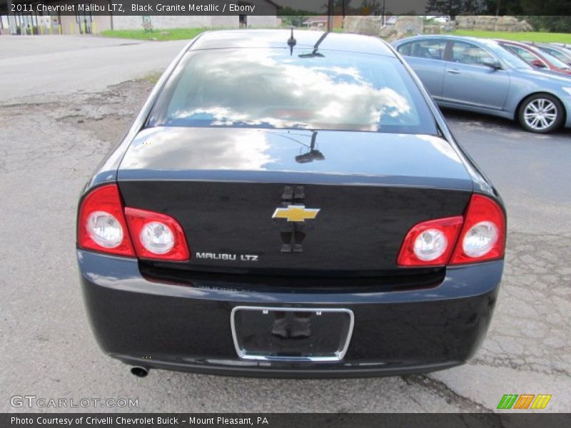 Black Granite Metallic / Ebony 2011 Chevrolet Malibu LTZ