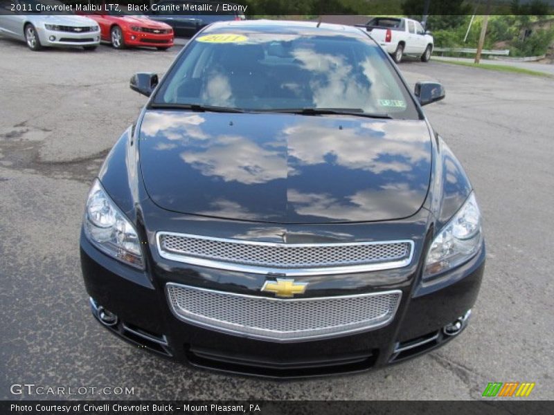 Black Granite Metallic / Ebony 2011 Chevrolet Malibu LTZ