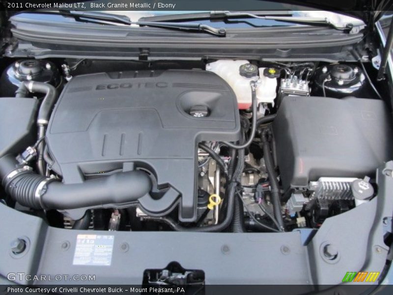 Black Granite Metallic / Ebony 2011 Chevrolet Malibu LTZ