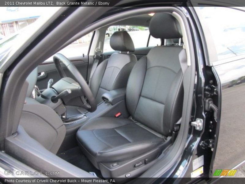 Black Granite Metallic / Ebony 2011 Chevrolet Malibu LTZ