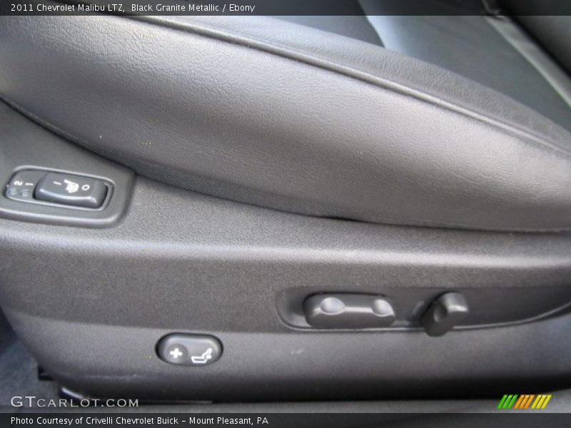 Black Granite Metallic / Ebony 2011 Chevrolet Malibu LTZ