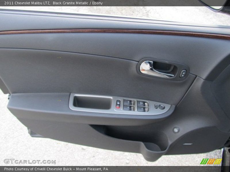 Black Granite Metallic / Ebony 2011 Chevrolet Malibu LTZ