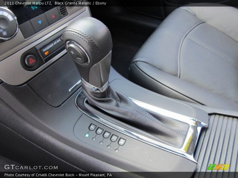 Black Granite Metallic / Ebony 2011 Chevrolet Malibu LTZ