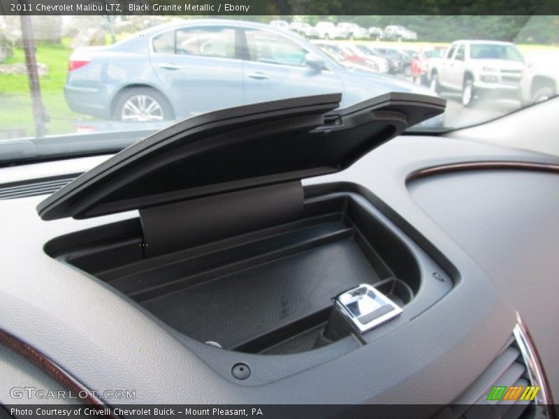 Black Granite Metallic / Ebony 2011 Chevrolet Malibu LTZ