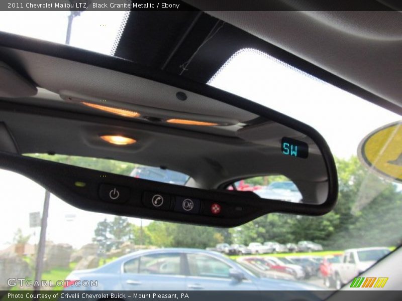 Black Granite Metallic / Ebony 2011 Chevrolet Malibu LTZ
