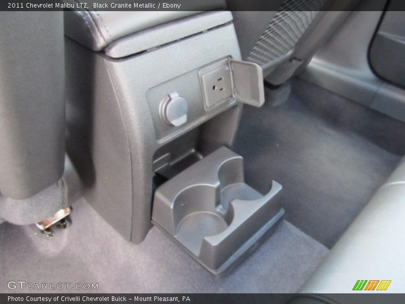 Black Granite Metallic / Ebony 2011 Chevrolet Malibu LTZ