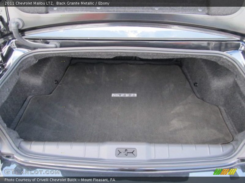 Black Granite Metallic / Ebony 2011 Chevrolet Malibu LTZ