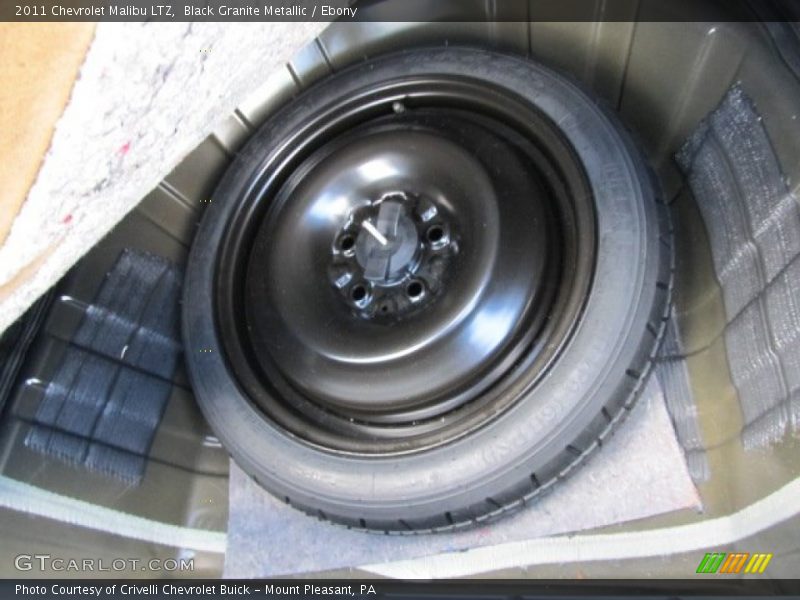 Black Granite Metallic / Ebony 2011 Chevrolet Malibu LTZ