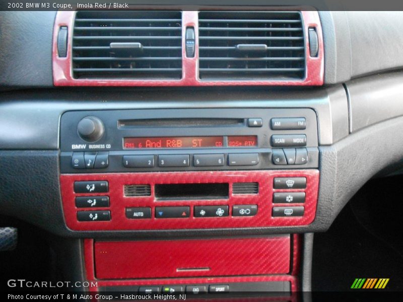 Controls of 2002 M3 Coupe