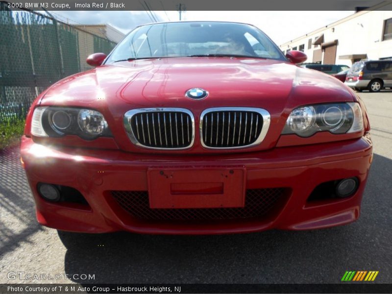 Imola Red / Black 2002 BMW M3 Coupe