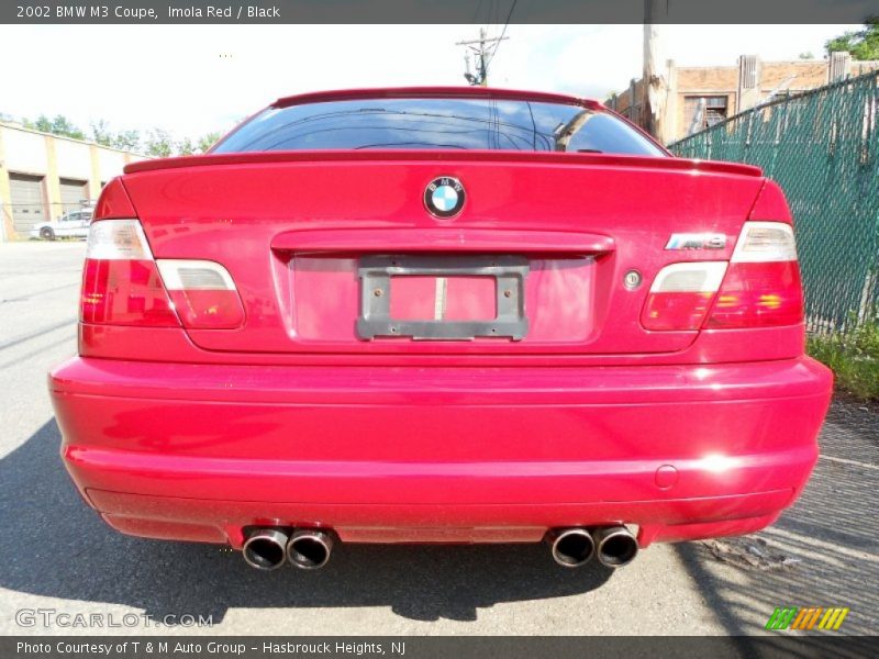  2002 M3 Coupe Imola Red
