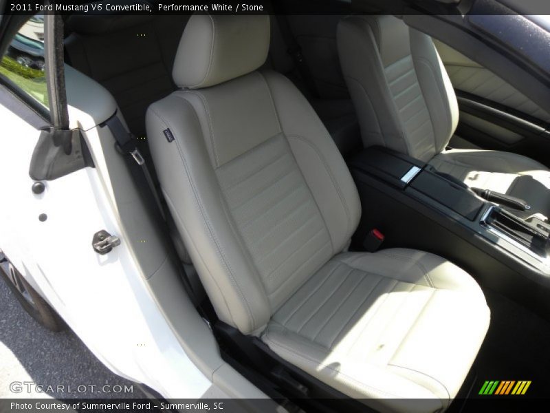 Performance White / Stone 2011 Ford Mustang V6 Convertible