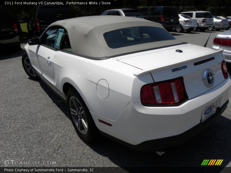 Performance White / Stone 2011 Ford Mustang V6 Convertible