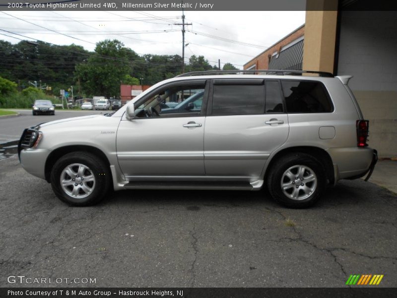 Millennium Silver Metallic / Ivory 2002 Toyota Highlander Limited 4WD