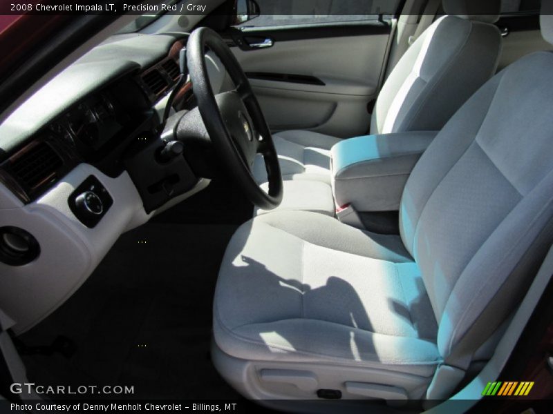 Precision Red / Gray 2008 Chevrolet Impala LT