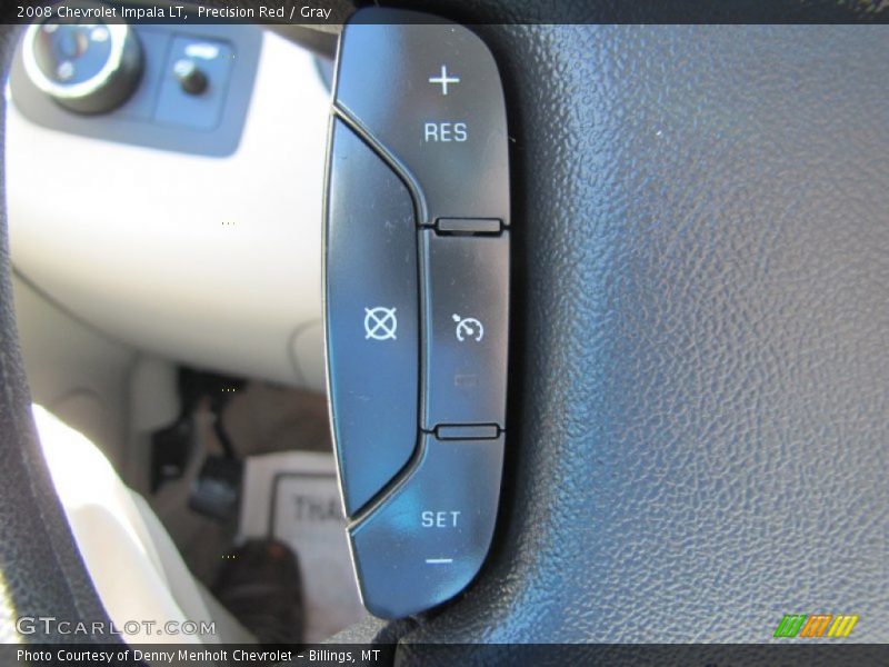 Precision Red / Gray 2008 Chevrolet Impala LT