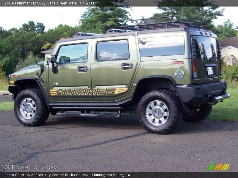  2004 H2 SUV Sage Green Metallic