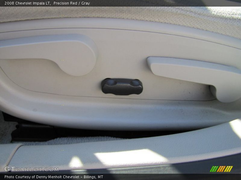 Precision Red / Gray 2008 Chevrolet Impala LT
