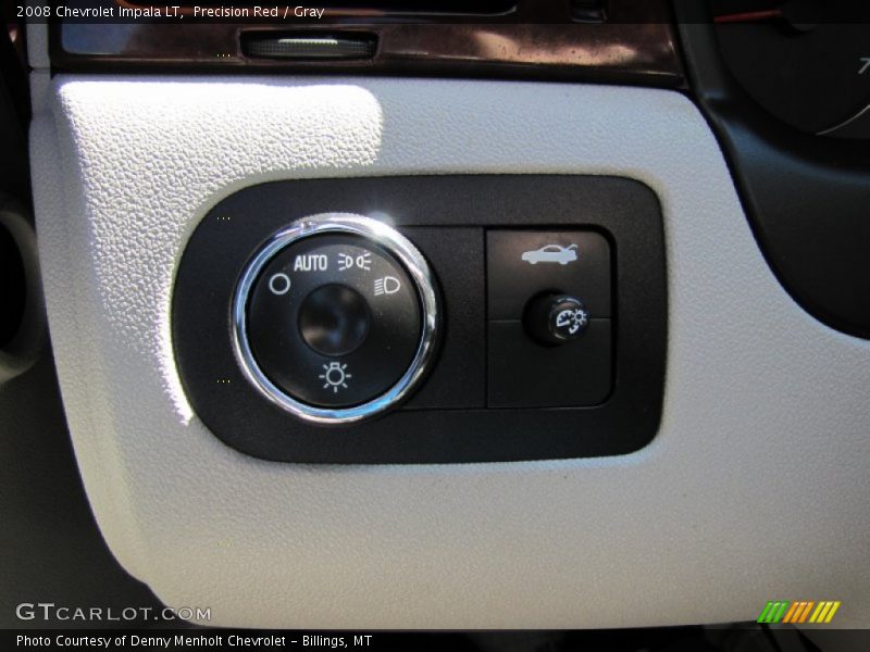 Precision Red / Gray 2008 Chevrolet Impala LT