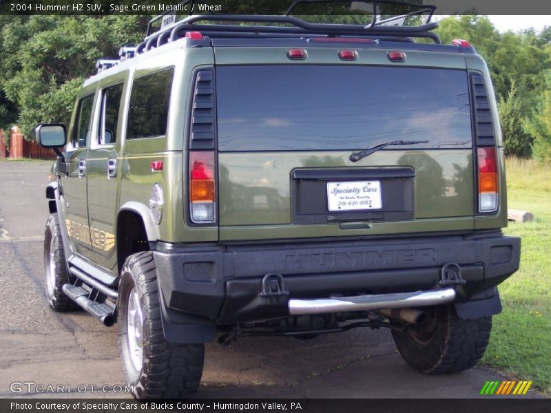 Sage Green Metallic / Wheat 2004 Hummer H2 SUV