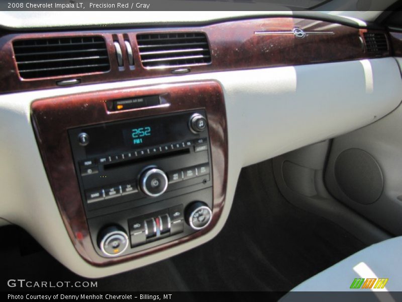 Precision Red / Gray 2008 Chevrolet Impala LT