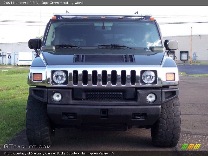  2004 H2 SUV Sage Green Metallic