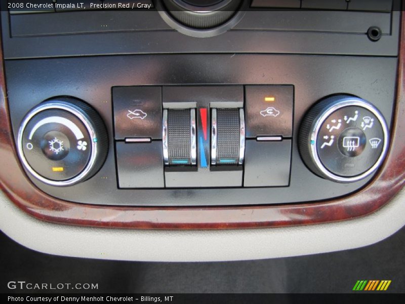 Precision Red / Gray 2008 Chevrolet Impala LT