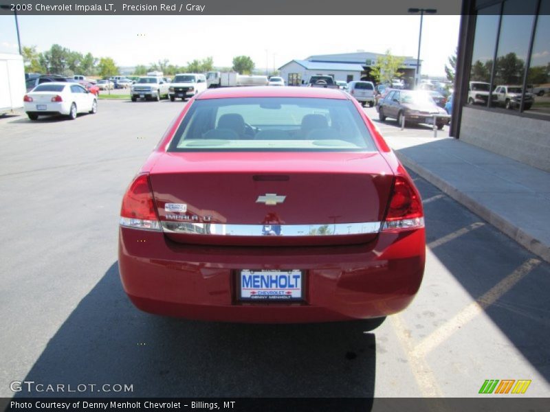 Precision Red / Gray 2008 Chevrolet Impala LT