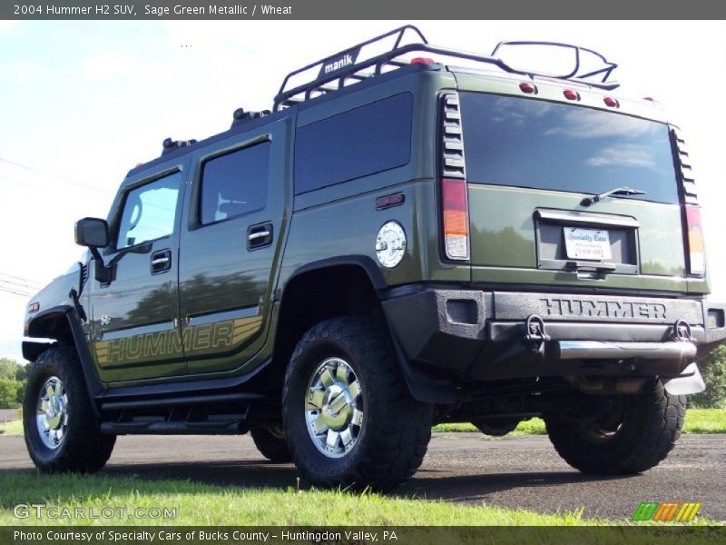 Sage Green Metallic / Wheat 2004 Hummer H2 SUV